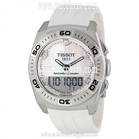 Tissot Racing T-Touch White Rubber Men's Watch T0025201711100