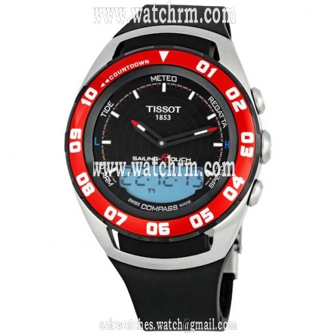 Tissot Sailing Touch Black Dial Men's Watch T0564202705100