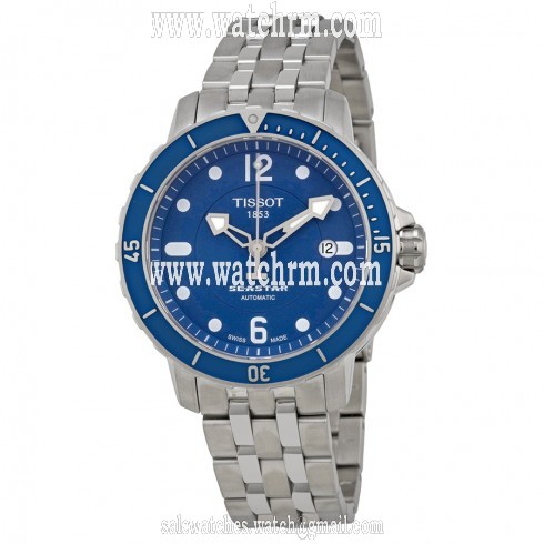 Tissot Seastar Blue Dial Men's Watch T0664071104700