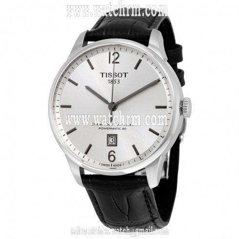 Tissot T-Classic Chemin Des Tourelles Silver Dial Automatic Men's Watch T0994071603700