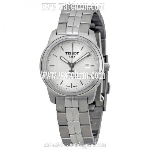 Tissot T-Classic PR100 Automatic Silver Dial Stainless Steel Ladies Watch T0493071103100