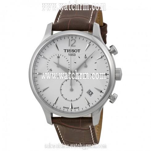 Tissot T Classic Tradition Chronograph Silver Dial Men's Watch T0636171603700