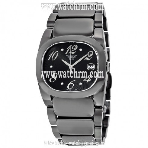 Tissot T Moments Black PVD Ladies Watch T009.310.11.057.01