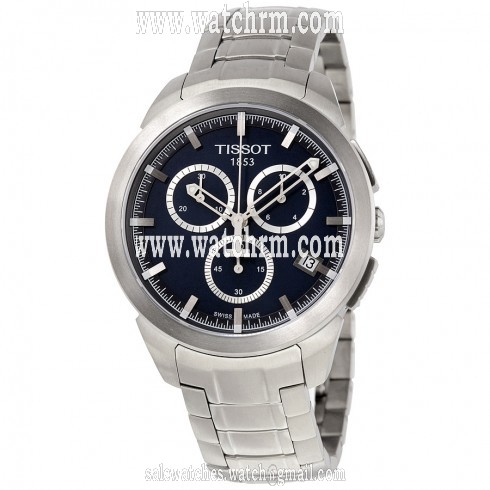 Tissot T-Sport Titanium Chronograph Blue Dial Men's Watch T0694174404100