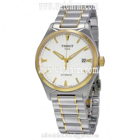 Tissot T-Tempo Silver Dial Two Tone Steel Men's Watch T060.407.22.031.00