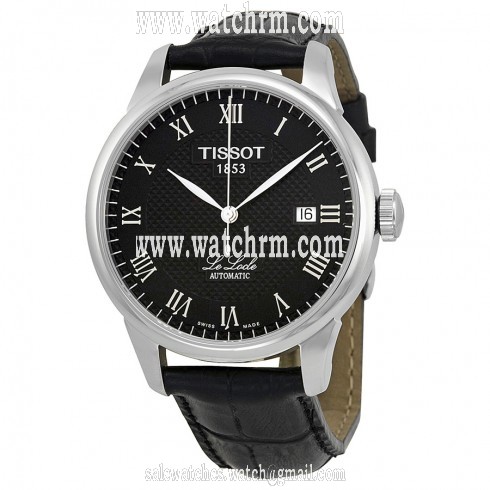 Tissot T-Classic Le Locle Automatic Leather Men's Watch T41.1.423.53