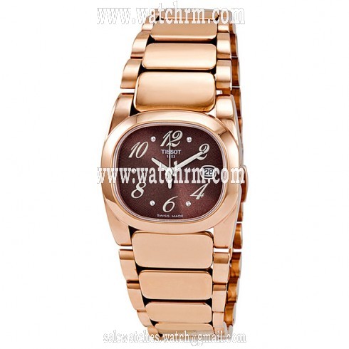 Tissot T-Moments Pink Gold PVD Ladies Watch T0091103329700