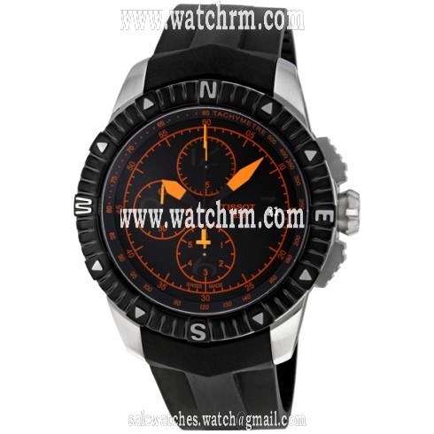Tissot T-Navigator Automatic Black Dial Stainless Steel Men's Watch T0624271705701