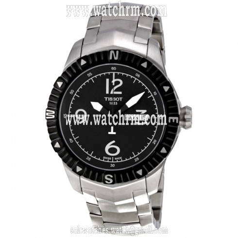 Tissot T-Navigator Automatic Black Dial Stainless Steel Men's Watch T0624301105700