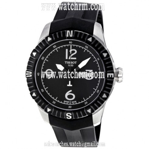 Tissot T-Navigator Automatic Black Dial Stainless Steel Men's Watch T0624301705700