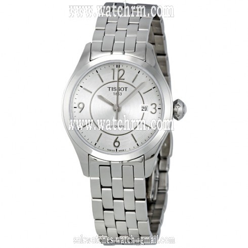 Tissot T-One Silver Dial Stainless Steel Bracelet Automatic Ladies Watch T0380071103700
