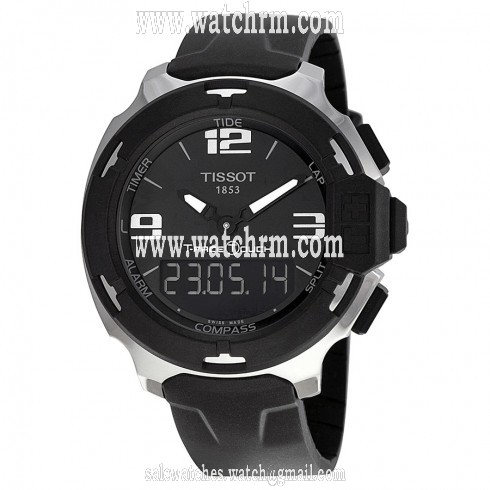 Tissot T-Race Analog Digital Black Rubber Men's Watch T0814201705701