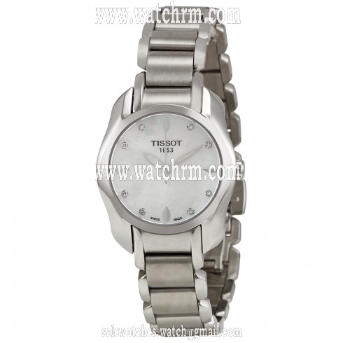 Tissot Trend T-Wave Mother of Pearl Dial Stainless Steel Ladies Watch T0232101111600