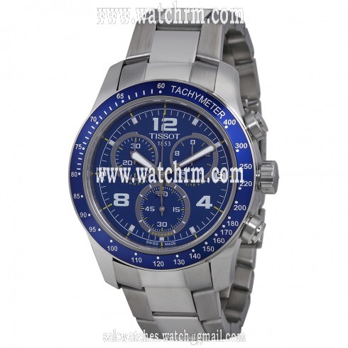 Tissot T-Sport V8 Blue Dial Stainless Steel Men's Watch T039.417.11.047.02