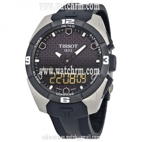 Tissot T-Touch Expert Solar Black Rubber Men's Watch T0914204705100