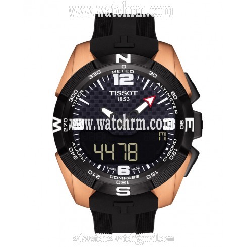 Tissot T-touch Expert Solar Nba Special Edition Black Dial Men's Watch T0914204720700