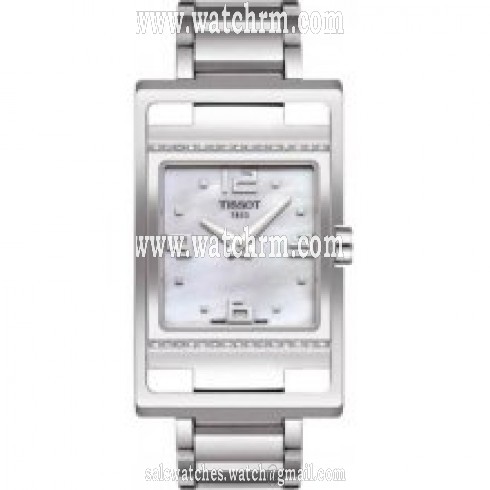 Tissot T-Trend Mother of Pearl Dial Stainless Steel Ladies Watch T0323091111701