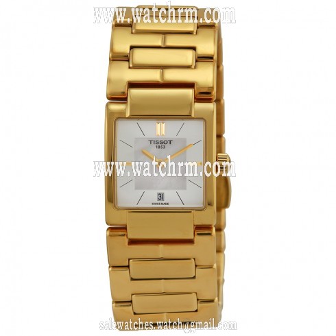 Tissot T-Trend Mother of Pearl Dial Stainless Steel Ladies Watch T0903103311100