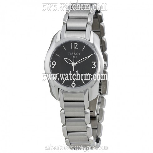 Tissot T-Wave Black Dial Ladies Watch T0232101105700