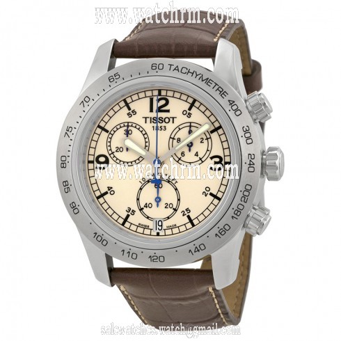 Tissot V8 Steel Chronograph Brown Men's Watch T36.1.316.72