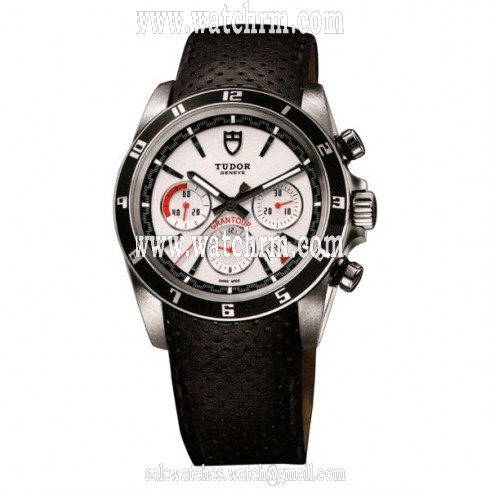 Tudor Grantour White Dial Chronograph Automatic Men's Watch 20530N-WMCPL