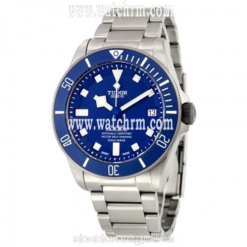Tudor Pelagos Blue Dial Automatic Titanium Men's Watch 25600TB