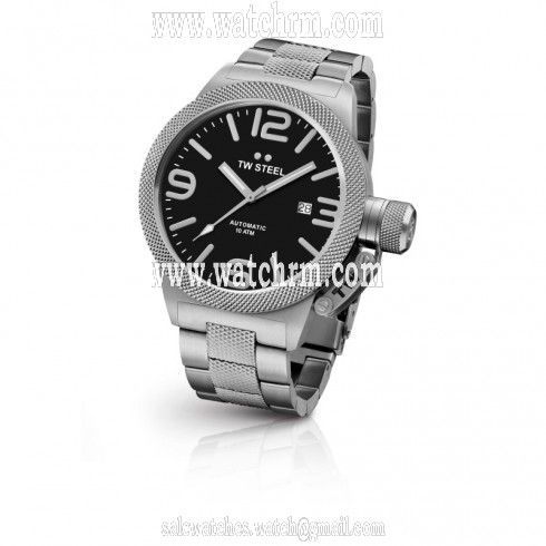 TW Steel Canteen Black Dial Automatic Men's Watch CB6