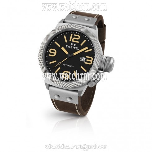 TW Steel Canteen Black Dial Automatic Men's Watch CS36
