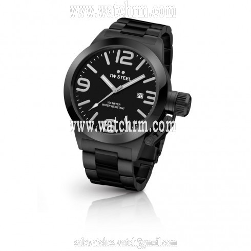 TW Steel Canteen Black Dial Men's Casual Watch CB212