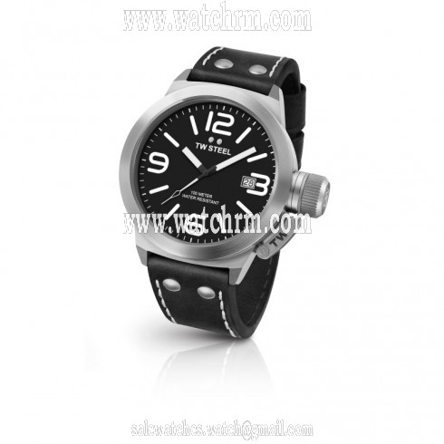 TW Steel Canteen Black Dial Men's Casual Watch CS1