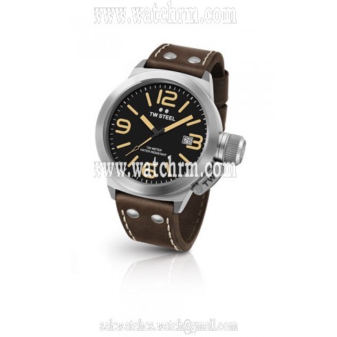 TW Steel Canteen Black Dial Men's Quartz Watch CS31