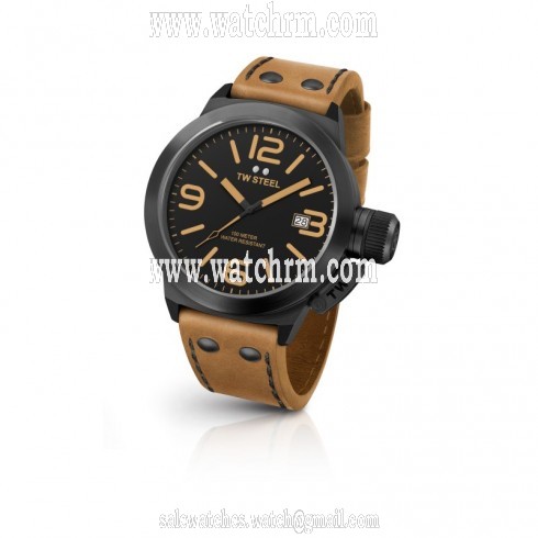 TW Steel Canteen Black Dial Men's Quartz Watch CS41
