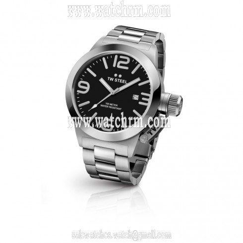 TW Steel Canteen Black Dial Men's Watch CB1