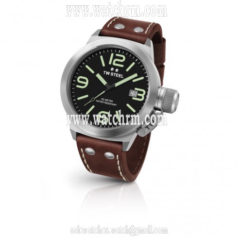 TW Steel Canteen Black Dial Men's Watch CS22