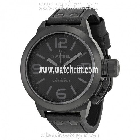 TW Steel Canteen Quartz Black PVD Men's Watch TW822R