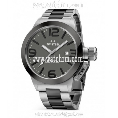 TW Steel Canteen Titanium Dial Men's Watch CB201
