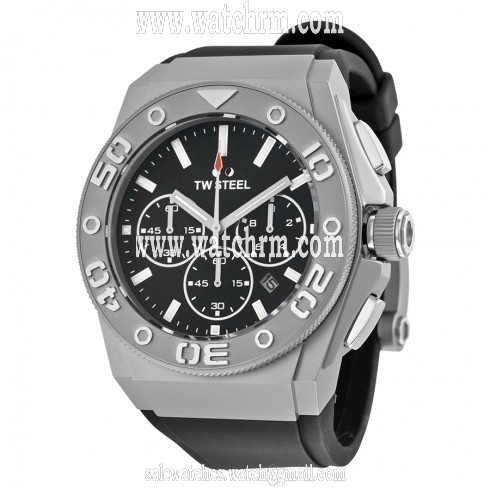 TW Steel CEO Black Dial Chronograph Men's Watch CE5009