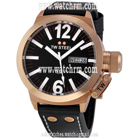 TW Steel CEO Canteen 45 MM Black Dial Men's Watch CE1021