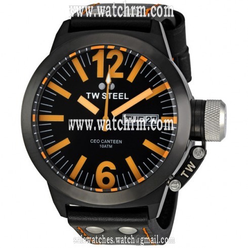 TW Steel CEO Canteen 45 MM Black Dial Men's Watch CE1027