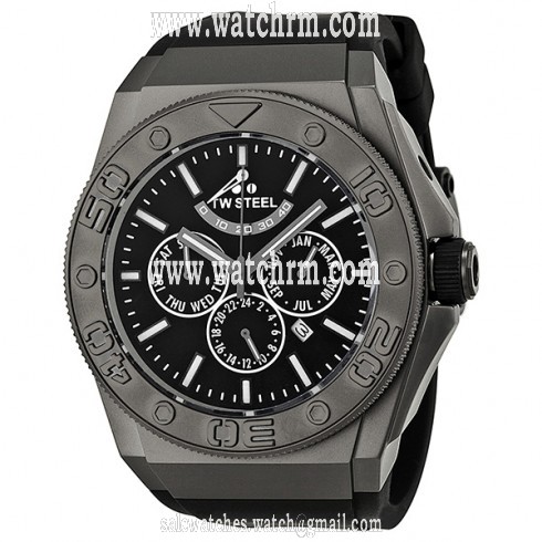 TW Steel CEO Diver Automatic Black Dial Titanium-Coated Men's Watch CE5001