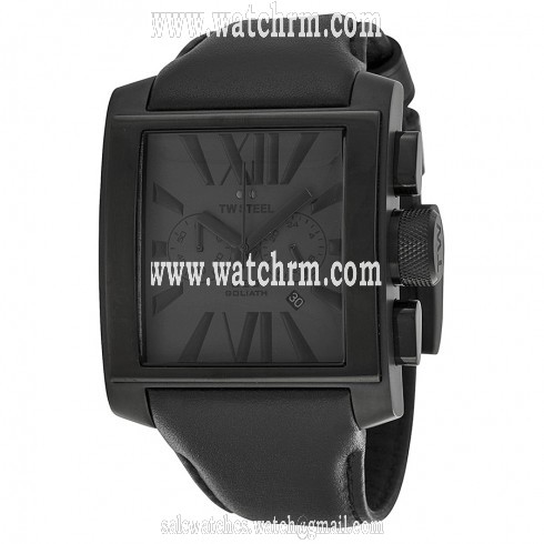 TW Steel CEO Goliath 42mm Black Chronograph Men's Watch CE3014