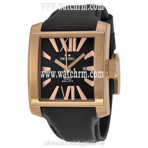 TW Steel CEO Goliath Rose Gold-plated 42mm Men's Watch CE3011
