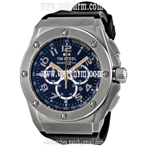 TW Steel CEO RF1 Team Chronograph Stainless Streem 48mm Men's Watch TW681