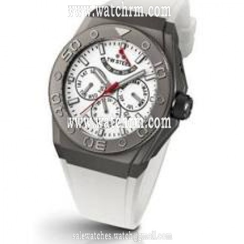 TW Steel CEO White Dial White Rubber Men's Watch CE5002