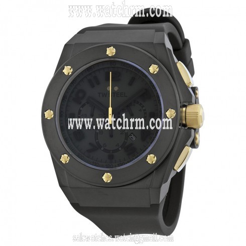 TW Steel Lotus Renault Black Chronograph Dial Men's Watch TW685