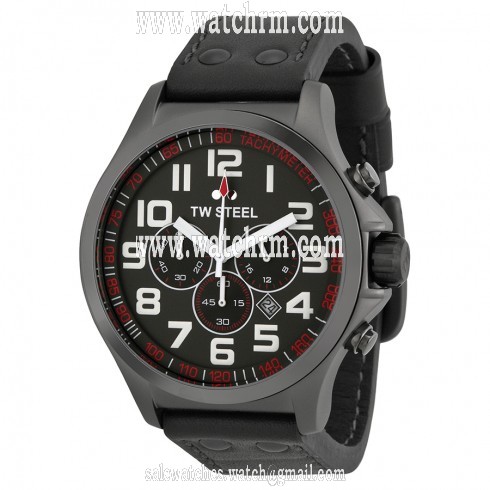 TW Steel Pilot Chronograph Titanium PVD Men's Watch TW422