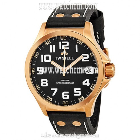 TW Steel Pilot Rose Gold PVD Men's Watch TW416