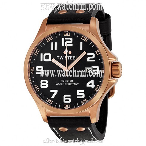TW Steel Pilot Rose Gold PVD Men's Watch TW417