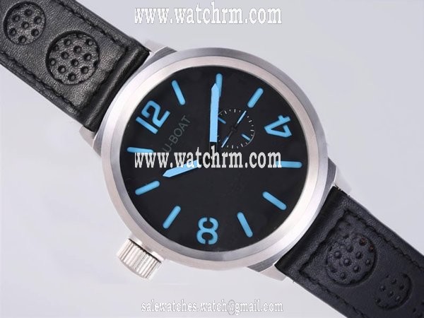 U-Boat Italo Fontana 2060 Black Stainless Steel Strap Black Dial Watch