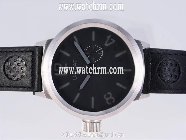 U-Boat Italo Fontana 5564 Black Dial 50mm Rose Gold Case Watch